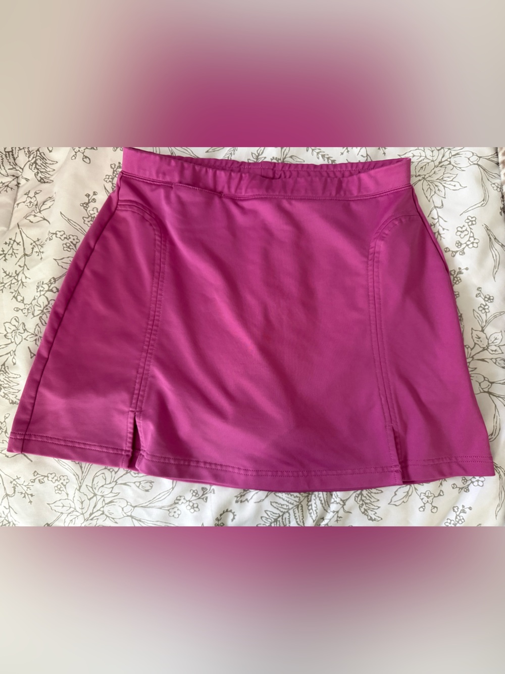 adidas Women's Magenta Athletic Skort